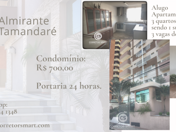 Apartamento 3 quartos sendo 1 suite no centro de Americana.