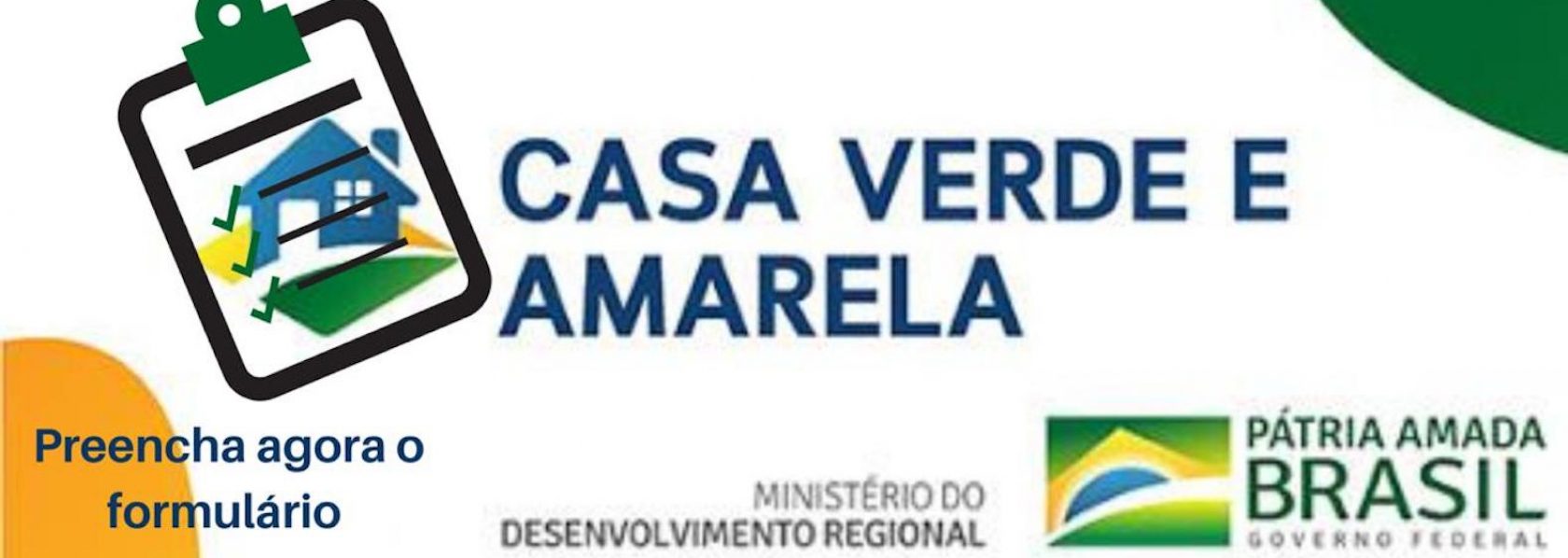 casa verde e amarela